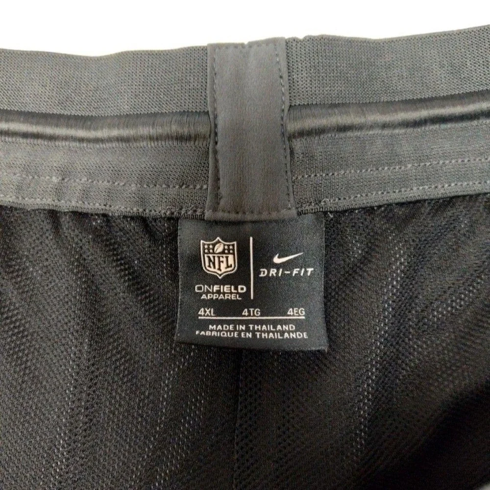 Nike Chicago Bears Pants Mens 4XL Gray NFL Football Dri-FIT On Field Apparel